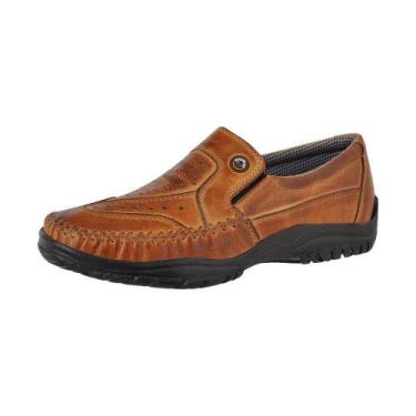 Imagem de Sapatilha Mocassim Masculina Couro Legítimo Exclusive Framay - 4002 - 