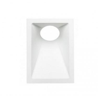 Imagem de Embutido Assimétrico Square Mini Cróica 40G Branco - Stella