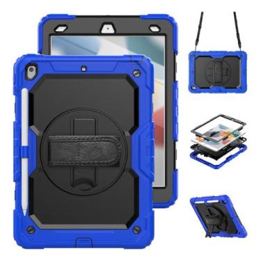Imagem de Capa Antiimpacto 3 Em 1 Para iPad 10.2/iPad 7a/8a/9a Geração - Zabom, 