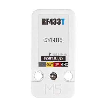 Imagem de FVDPWYE Transmissor RF Sem Fio RF433T, Antena PCB de 433,92 MHz com Potência de Saída de 10 DBm, Fácil de Usar com Acessórios Syn115 IC