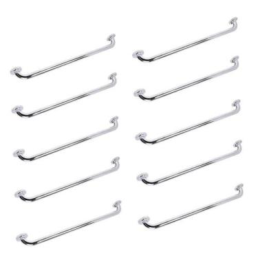 Imagem de Alça Barra Apoio 70cm Anti Queda Kit 10 Uni Suporte Anti Acidente Defi
