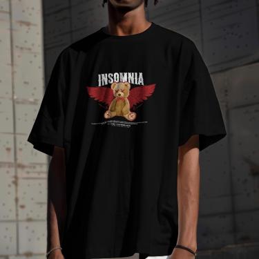 Imagem de Camiseta Masculina Manga Curta em Algodão Leve e Confortável Estampa DTF do P ao G1-Mas...