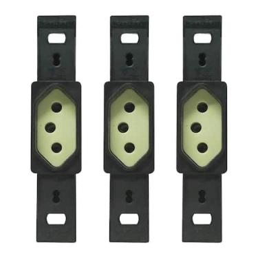 Imagem de Kit 3 Conjunto 1 Tomada 2p+t 20a 250v Silentoque Pial