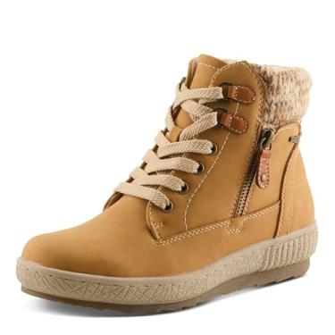 Imagem de Spring Step Botas Karlene Femininas, Mostarda, 6.5-7