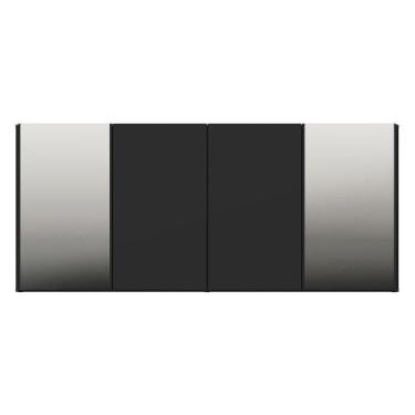 Imagem de Aparador Buffet Com Espelho Multimóveis Preto - MULTIMOVEIS