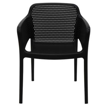 Imagem de Cadeira Tramontina Gabriela Eco Em Polipropileno Oceano Clean Preto