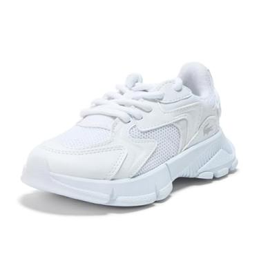 Imagem de Lacoste Tênis infantil L003 Neo, branco, tamanho 1