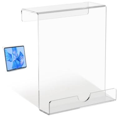 Imagem de Suporte de tablet de esteira, suporte de livro de esteira de acrílico, suporte de tablet de esteira transparente, suporte de leitura de bicicleta ergométrica para esteira em casa, escritório, academia