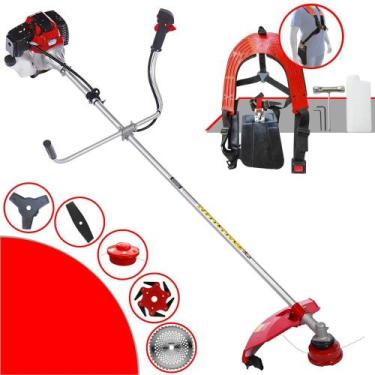 Imagem de Roçadeira Toyama RT43L À Gasolina 43cc 1,7HP 5 Em 1 Com Carretel Nylon