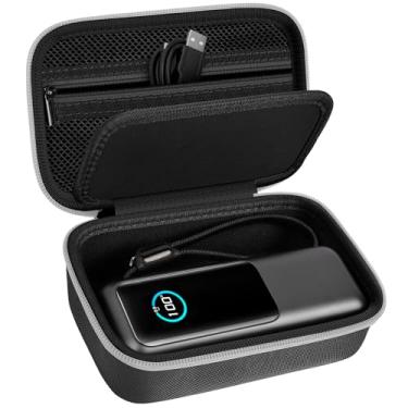 Imagem de Grapsa Capa compatível com carregador portátil Anker Prime Power Bank 27.650mAh 3 portas 250W, para base de carregamento Anker 100W + (apenas caixa) (preto)