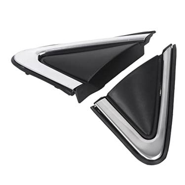Imagem de 1 par de acabamento triangular do espelho retrovisor, 96319 3RA0a Substituição do acabamento triangular do para-lama do espelho retrovisor lateral da porta para Sentra 2013‑2016