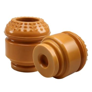 Imagem de KPALAG 2 peças de batentes de suspensão dianteira, amortecedores de suspensão dianteira compatíveis com Ford F-250 F-350 F-450 F-550 F-650 Super Duty 2005-2024 Substituição: DC3Z-3020-B 5C3Z-3020-DA