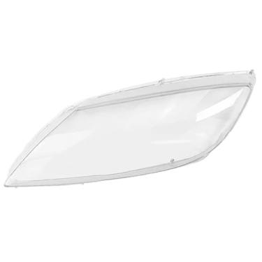Imagem de Lente de vidro frontal do carro farol transparente abajur auto lâmpada escudo luzes habitação compatível com mazda RX-8 2001-2007 farol capa(Left)