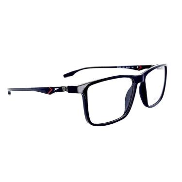 Imagem de Armação De Óculos Speedo Haste 360 Sp4098 A01 Preto Brilho-Masculino