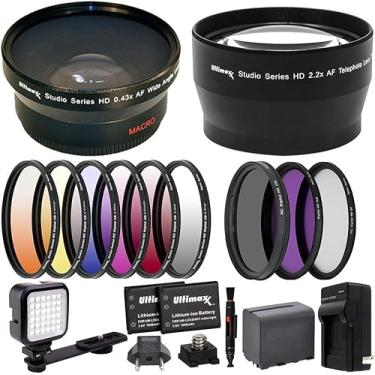 Imagem de Kit de acessórios profissionais de 37 mm para câmera Canon, Nikon, Panasonic, Sony, Pentax Olympus, filmadora e lente