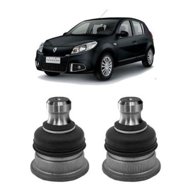 Imagem de Kit 2 Pivô Suspensão Dianteira Sandero 07 2008 09 2010 2011