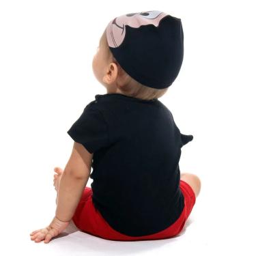 Imagem de Body Macaquinho Bebe Mickey- Tamanho P (até 3 meses) - 920274- Sulamericana