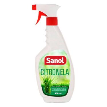 Imagem de Repelente Contra Moscas Mosquitos Sanol Dog 500Ml Citronela