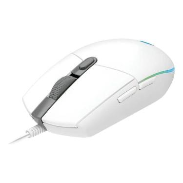 Imagem de Mouse Gamer Logitech G203: 8000 Dpi, Rgb, Branco