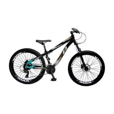 Imagem de Bicicleta Aro 26 Deeper Freeride 24 Marchas Cubo de Rolamento Cassete,