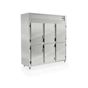 Imagem de Refrigerador 6 Portas GREP6P Inox GELOPAR 220v