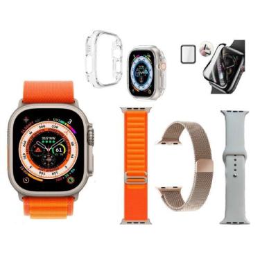 Imagem de Smartwatch Hw8 Ultra Série 8 Relogio Inteligente Watch 8 Alpine Kit Pe