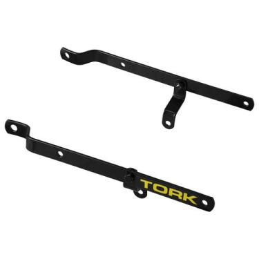 Imagem de Base Suporte de Baú 80/135l Cromo Forte Removível Xl 125s, PRETO, XL 1