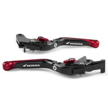 Imagem de Manete Esportivo Extensível Nx 200  Falcon Bros Tornado Sahara Xre Gra