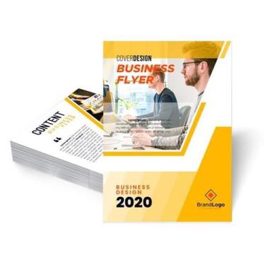 Imagem de Panfleto Para Divulgação Papel Fotográfico / Flyer Personalizado / 10x