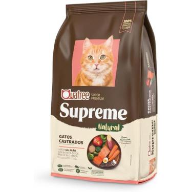 Imagem de Quatree Supreme Gatos Castrados Salmão e Batata Doce 10,1Kg