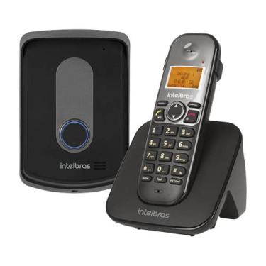 Imagem de Telefone Sem fio TIS 5010 com Ramal Externo/Porteiro Eletrônico Intelb