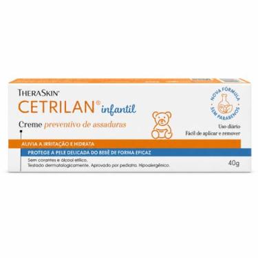 Imagem de Theraskin Cetrilan Infantil Creme Preventivo de Assaduras 40 g