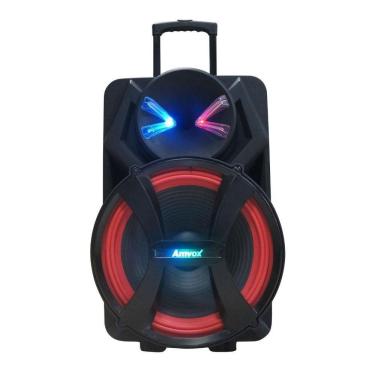 Imagem de Caixa de Som Amplificada Amvox 1100W ACA 1100 Bluetooth, USB, Radio FM, Micro SD