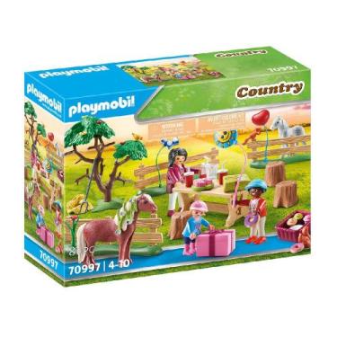 Imagem de Playmobil Festa Aniversario Na Fazenda Country Sunny 70997