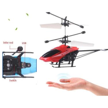 Imagem de Mini Helicóptero Drone Com Luz Sensor De Movimento Usb