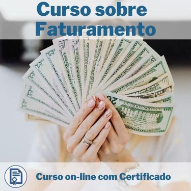 Imagem de Curso Online em videoaula sobre Faturamento com Certificado + 2 brindes
