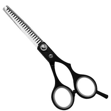 Imagem de Tesoura Profissional Dentada Salão Cabeleireiro Barbeiro Cabelo