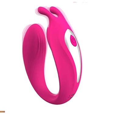 Imagem de Vibrador em forma de U Vibrador Personal com Vibração Multivelocidade Vibrador Feminino Jota Em Formato De Glande 10 Velocidades No01 U9I