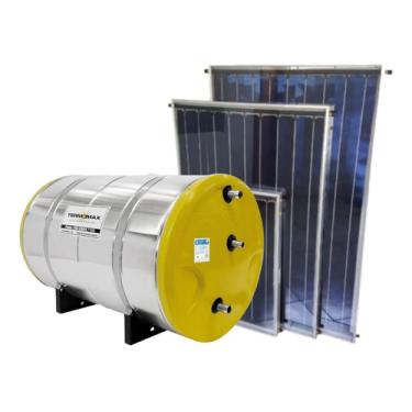 Imagem de Kit Aquecedor Solar Boiler 400l C/2 Placas 2,0m Eficiência A Solar Max / Ultra Supreme