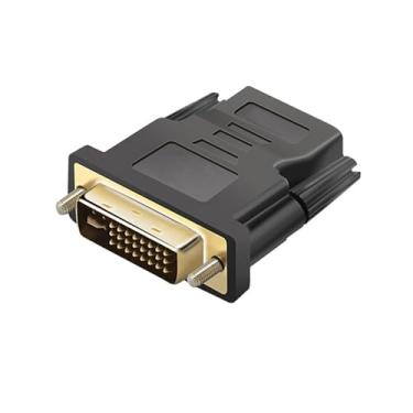Imagem de DVI 24+1 Male To Female HDMI-Compatible Converter Gold Plated Adapter 1080P Fit Compatible HDTV LCD DVI-D (Color : 24 and 5, Size : 0.5m)