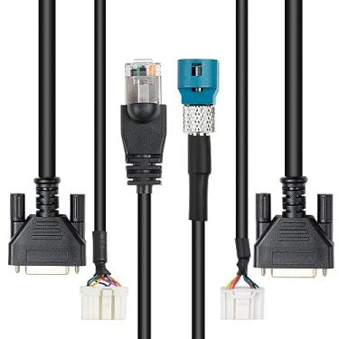 Imagem de Autel Conjunto de cabos/cabos de diagnóstico Tesla para modelos Tesla S e Tesla X veículos funcionam com Autel MaxiSYS 909, 919, Ultra Tablets