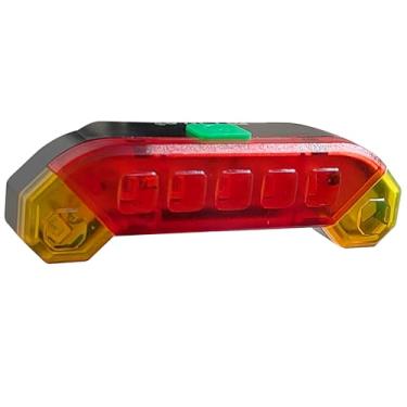 Imagem de Lanterna Traseira Vista Light Recarregavel Sinalizador Alerta Pisca Ultra Led Ciclismo Bike speed Mtb o Mais Forte Da Categoria