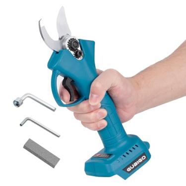 Imagem de Gubigo Tesoura de Poda EléTrica Sem Fio para Makita Bateria 18V/21V, DiâMetro de Corte AjustáVel 10-30mm, Tesouras EléTricas de Poda para Jardinagem e Poda de Galhos (Sem Bateria)
