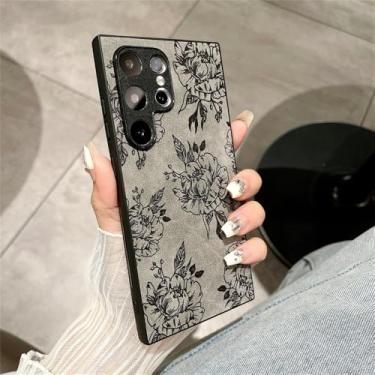 Imagem de Capa de couro para samsung s24 s23 plus ultra a05 s a15 a25 a35 a55 a04s a14 a23 a34 a54 capa, rosa gy, para s23 plus