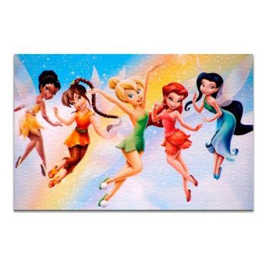 Imagem de Quebra-cabeça Personalizado Tinker Bell 60 Peças - Pomps Geek