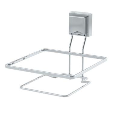 Imagem de Suporte para Lixeira Quadrada 20cm Aço Carbono Ventosa - Future Indust