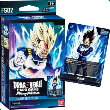 Imagem de Dragon Ball Starter Deck Card Game Fs02 Vegeta Dbs Tcg Cartas Inglês -