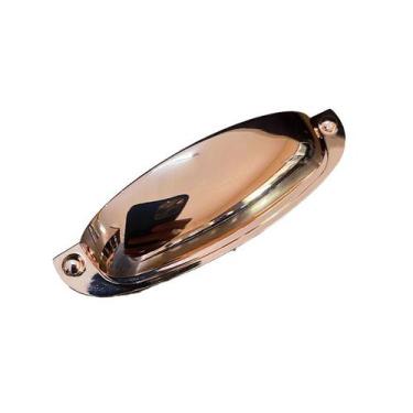 Imagem de Puxador Concha Provençal 96mm Rose Gold Kits - RENNA