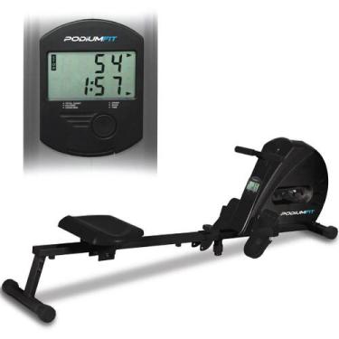 Imagem de Remo Seco Simulador Podiumfit Rs100 - 4 Cargas - Silencioso
