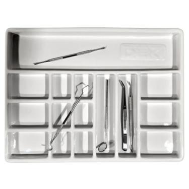 Imagem de Bandeja Para Instrumentos Dentais Autoclaváveis - 1 Peça - Deki Móveis